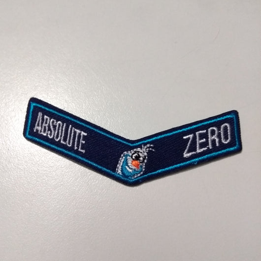 Absolute Zero Chevron Patch - 2015